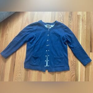 Classic Elements Navy Cardigan